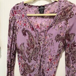 Cool Purple Top by Angie